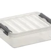 Outlet Q - line boîte de rangement 1 L transparent Boîtes En Plastique