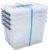 New Q - line box 22 L set de 4 Boîtes En Plastique
