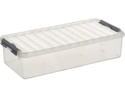 Outlet Q - line box 6,5 L transparent / metal Boîtes En Plastique