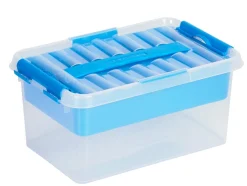 Best Q - line multibox 6 L bleu Boîtes En Plastique