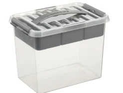 Hot Q - line multibox 9 L transparent Boîtes En Plastique