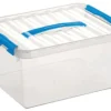 Hot Q-line box bleu 15 L Boîtes En Plastique