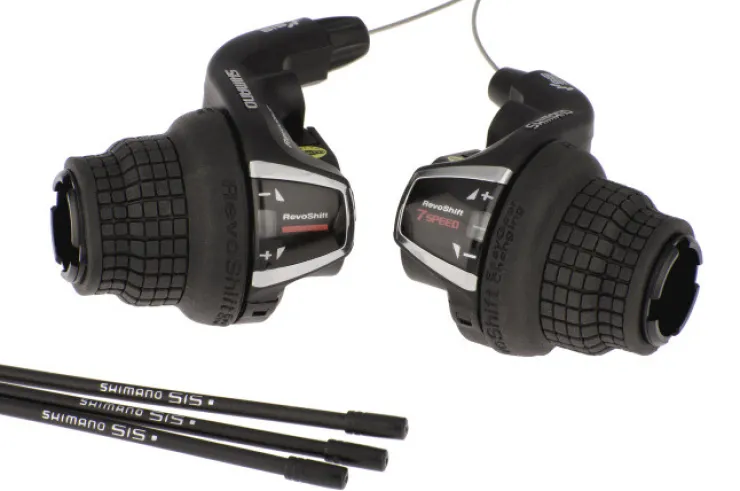 Hot Revoshifter set Tourney RS35 3x7 v. Accessoires Vélo
