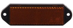 Réflecteur rectangulaire vissé orange Accessoires