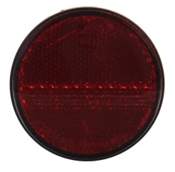 Réflecteur ronde adhésieve rouge Éclairage