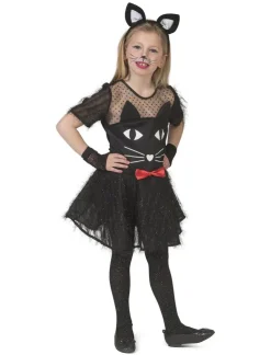 Best Robe de déguisement Chat Noir - Taille 104 Enfant Déguisements Pour Bébés Et Jeunes Enfants