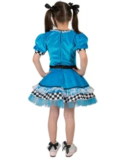 Hot Robe Déguisement Alice au Pays des Merveilles Fille - Taille 152 Enfant Déguisements Enfants
