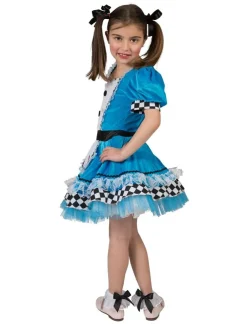 Hot Robe Déguisement Alice au Pays des Merveilles Fille - Taille 152 Enfant Déguisements Enfants