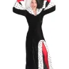 Robe Déguisement Cruella d'Enfer - Taille 36/38 Déguisements Adultes