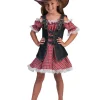 Discount Robe Déguisement Enfant Cowgirl Daisy - Taille 128 Enfant Déguisements Enfants
