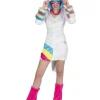Hot Robe Déguisement Licorne Arc-en-ciel - Taille 36/38 Déguisements Adultes