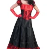 Robe Déguisement Saloon Girl - Taille 36/38 Déguisements Adultes