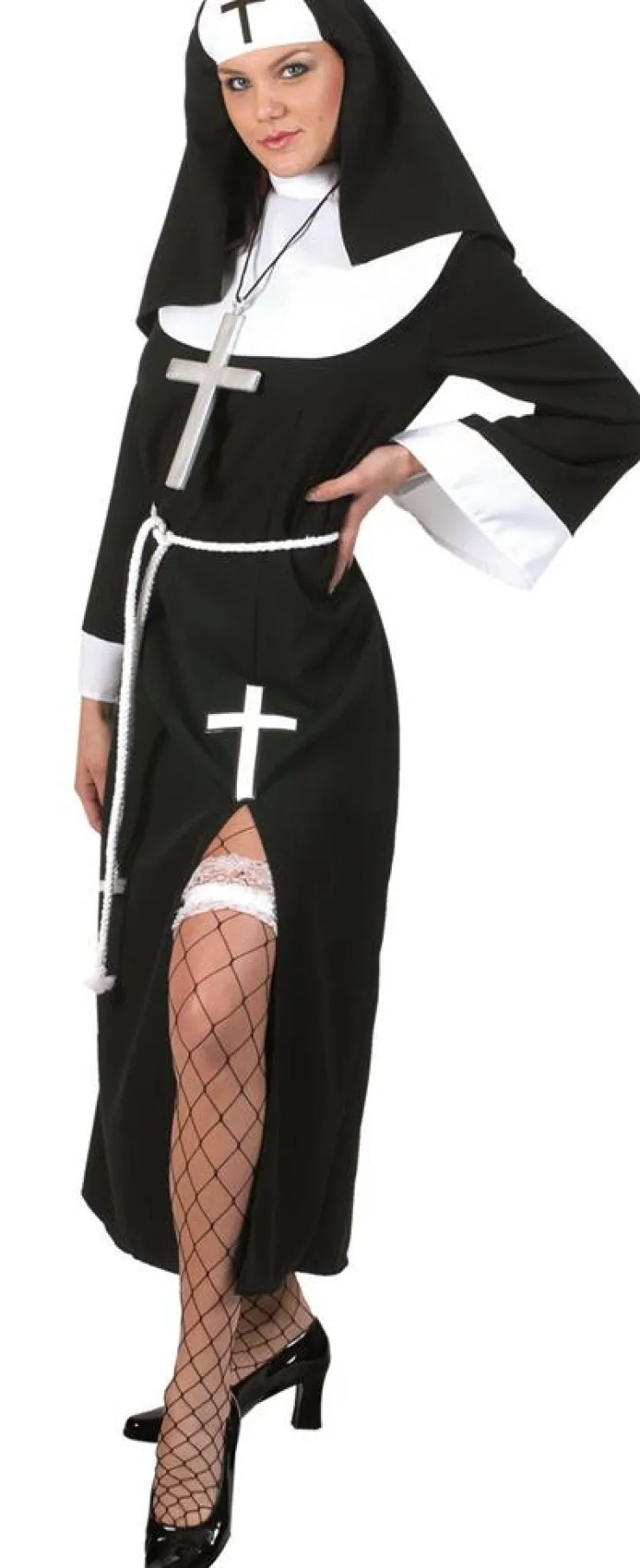 New Robe Déguisement Soeur Frederica - Taille 40/42 Déguisements Adultes