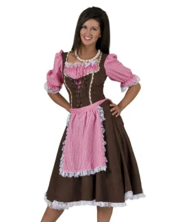 New Robe Dirndl Tyrolienne Sexy Eve - Taille 36/38 Déguisements Adultes