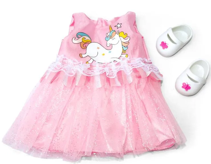 Best ROBE POUPÉE LICORNE Poupées Et Peluches