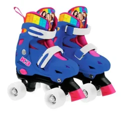Hot Rollerblades K3 Arc-en-ciel - taille 34-37 Patin À Roulettes Et Skeelers