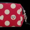 Hot Sac de voyage nylon rose / blanc Sacs De Toilette Et Beautycases