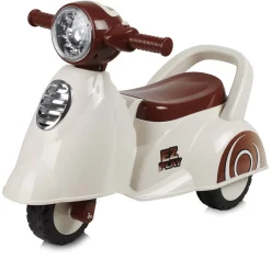 Outlet Scooter blanc avec son et lumière Vélo Et Conduite