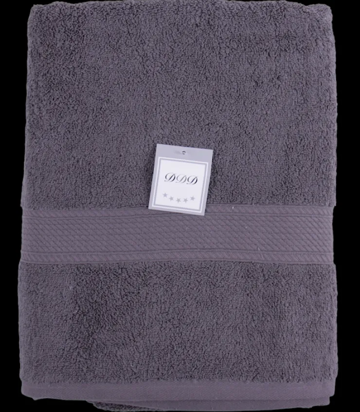 Serviette dark grey 70x140 cm Linge De Bain