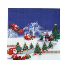 New Serviettes Neige 33X33 cm 20 Pcs Être À Table