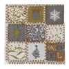 Best Serviettes Noel Or 33X33 cm 20 Pcs Être À Table