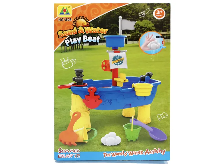 Sale Set blocs bateau plage Jeux D'eau