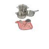 Best Set de Cuisine Métallique pour Enfants - Ensemble de Casseroles en Jouet - 36 pièces Jeu De Rôle