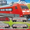 Sale Set de Train - Lumière et Musique - Rouge Véhicules