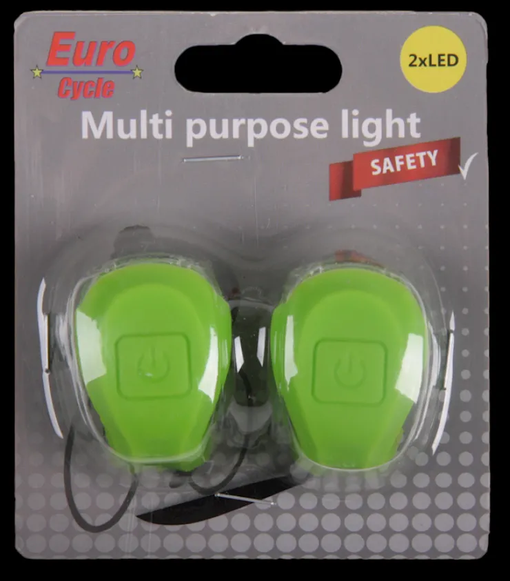 Online Set green avant + arrière led Accessoires Vélo