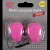 Hot Set pink avant + arrière led Accessoires Vélo