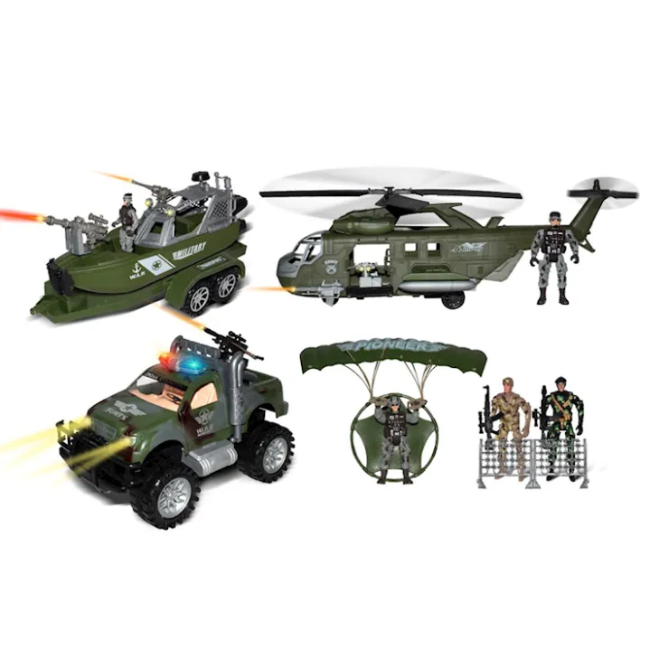 Sale Set véhicules militaires Sets À Jouer Figures Et Animaux
