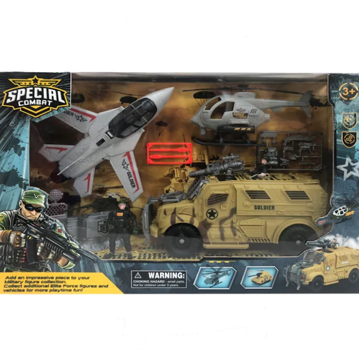 Hot Set véhicules militaires Sets À Jouer Figures Et Animaux