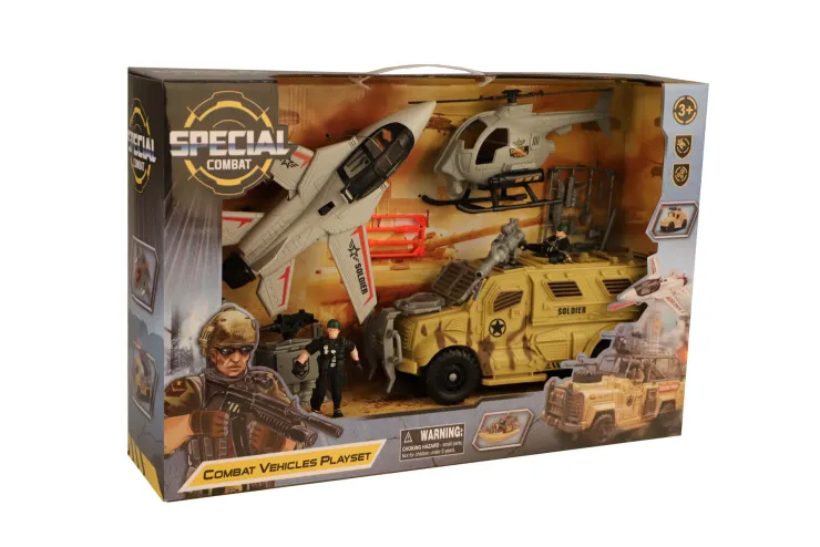 Hot Set véhicules militaires Sets À Jouer Figures Et Animaux