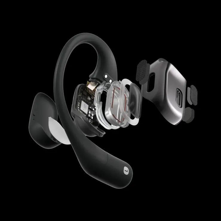 New OpenFit Ecouteurs sport sans fil - Noir Audio