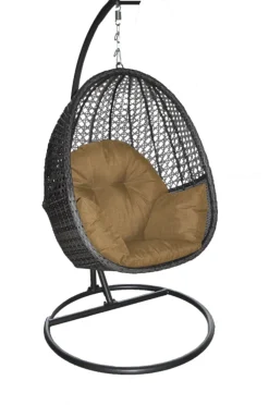 Best Siège à suspendre gris Bains De Soleil|Meubles De Jardin