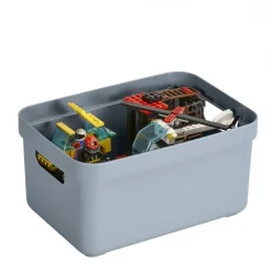 Sale Sigma Home Box bleu gris 5 l Boîtes En Plastique