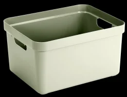 Sale Sigma home box vert clair 32 L Boîtes En Plastique