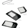Outlet Sim Adaptor Kit, 3 In 1, Black Accessoires Smartphone