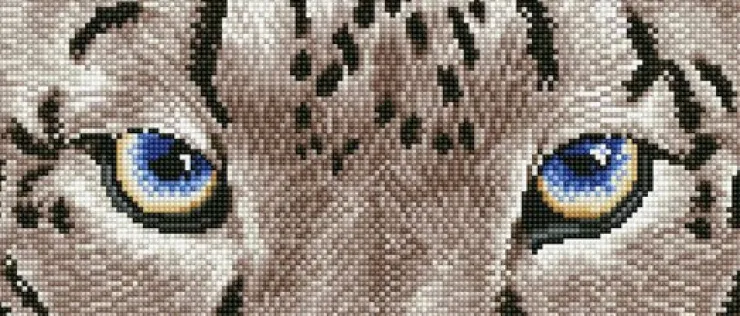 Online Snow Leopard Spy Diamond Artisanat