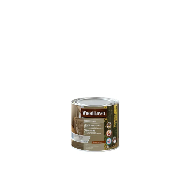 Discount Solid vernis incolore 0,5 L Lasure, Huile & Vernis|Teintures, Huile Et Vernis