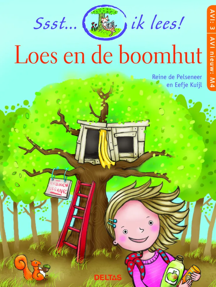 Discount Ssst... Je lis! - Loes et la maison arboricole. livre NL AVI 3 Enfant Livres Pour Enfants|Livres À Lire