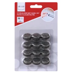 Sale stoelglijders 24 mm vilt 12 stuks Des Ferrures De Meubles Et De Portes