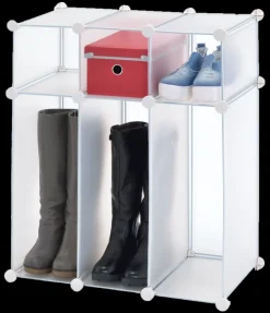 Discount Storage reck blanc 6 cubes Étagères