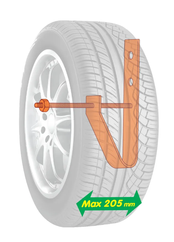 Sale Support Porte-Roues Mural Accessoires