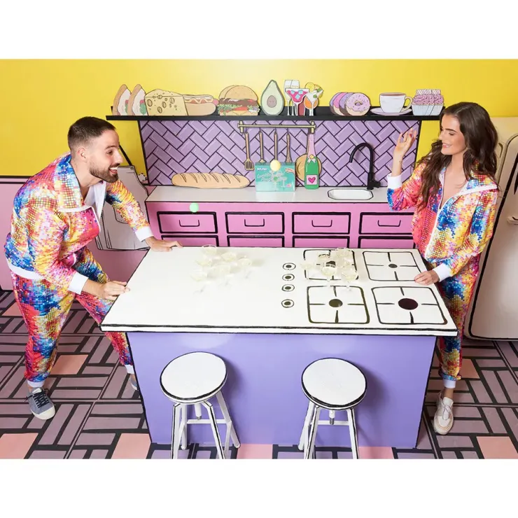 Sale Survêtement Disco Femme - L Déguisements Adultes