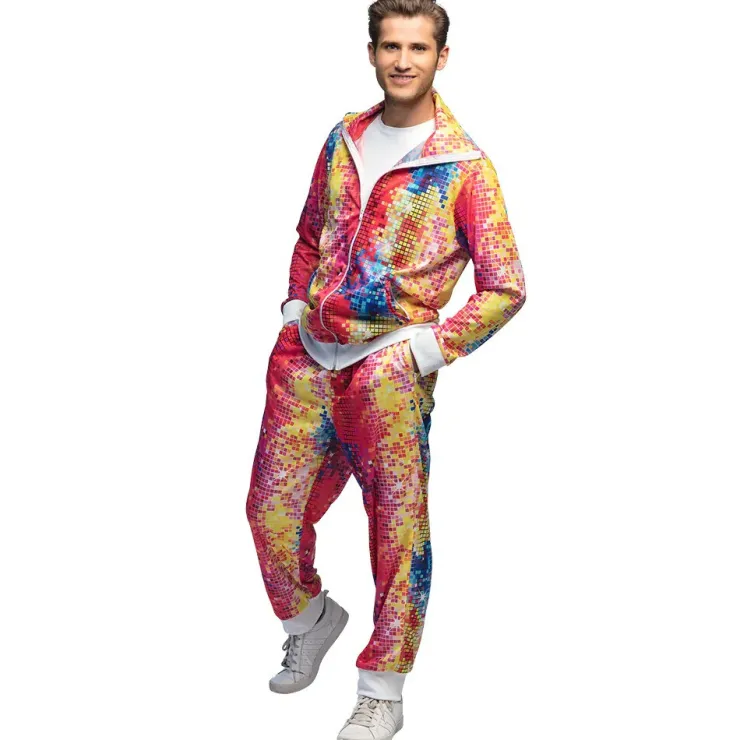 Hot Survêtement Disco Homme - L Déguisements Adultes