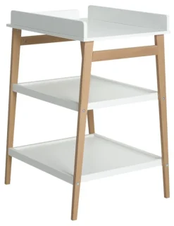 Table à Langer Hip Blanc/Naturel Tables À Langer Et Oreillers D'allaitement