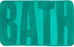 Outlet Tapis bain memory foam green Tapis