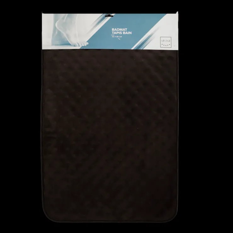 New Tapis de bain noir 50x80 cm Tapis De Bain