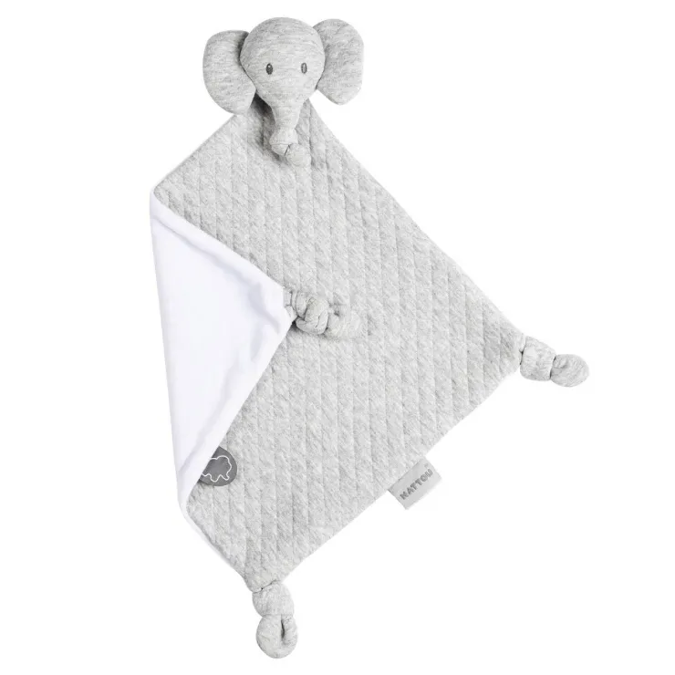 Outlet Tembo Doudou Jacquard Gris Peluches Et Câlins